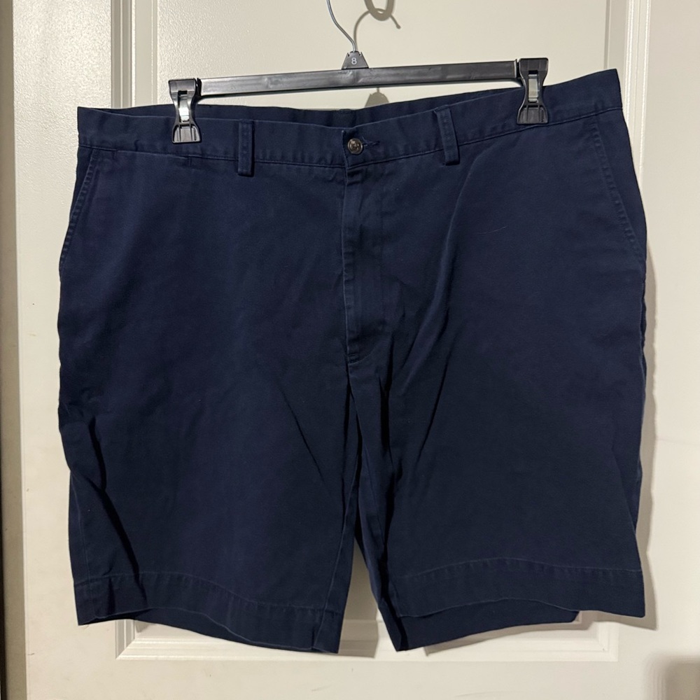 Ralph Lauren Navy Flat Front Shorts